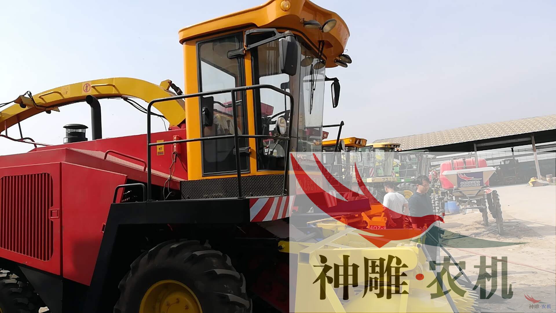 玉米二手青贮机的正确操作流程(图1)