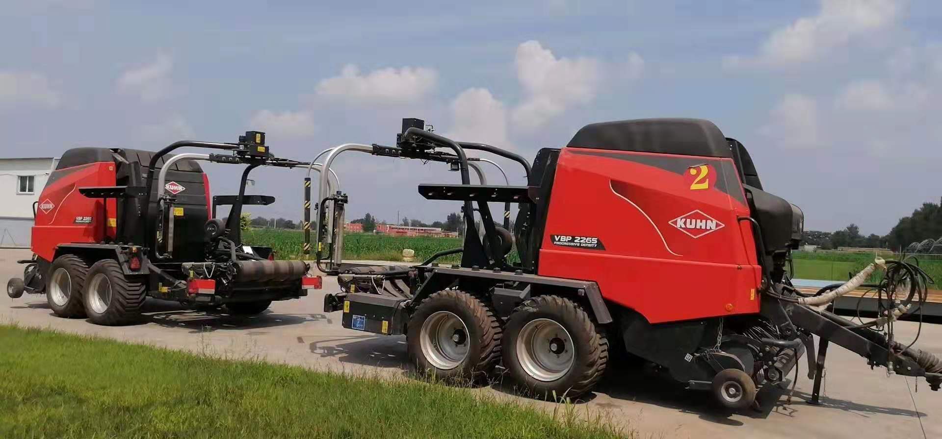 2018 Year Kuhn VBP 2265 Baler and Wrapping, Made in Netherla