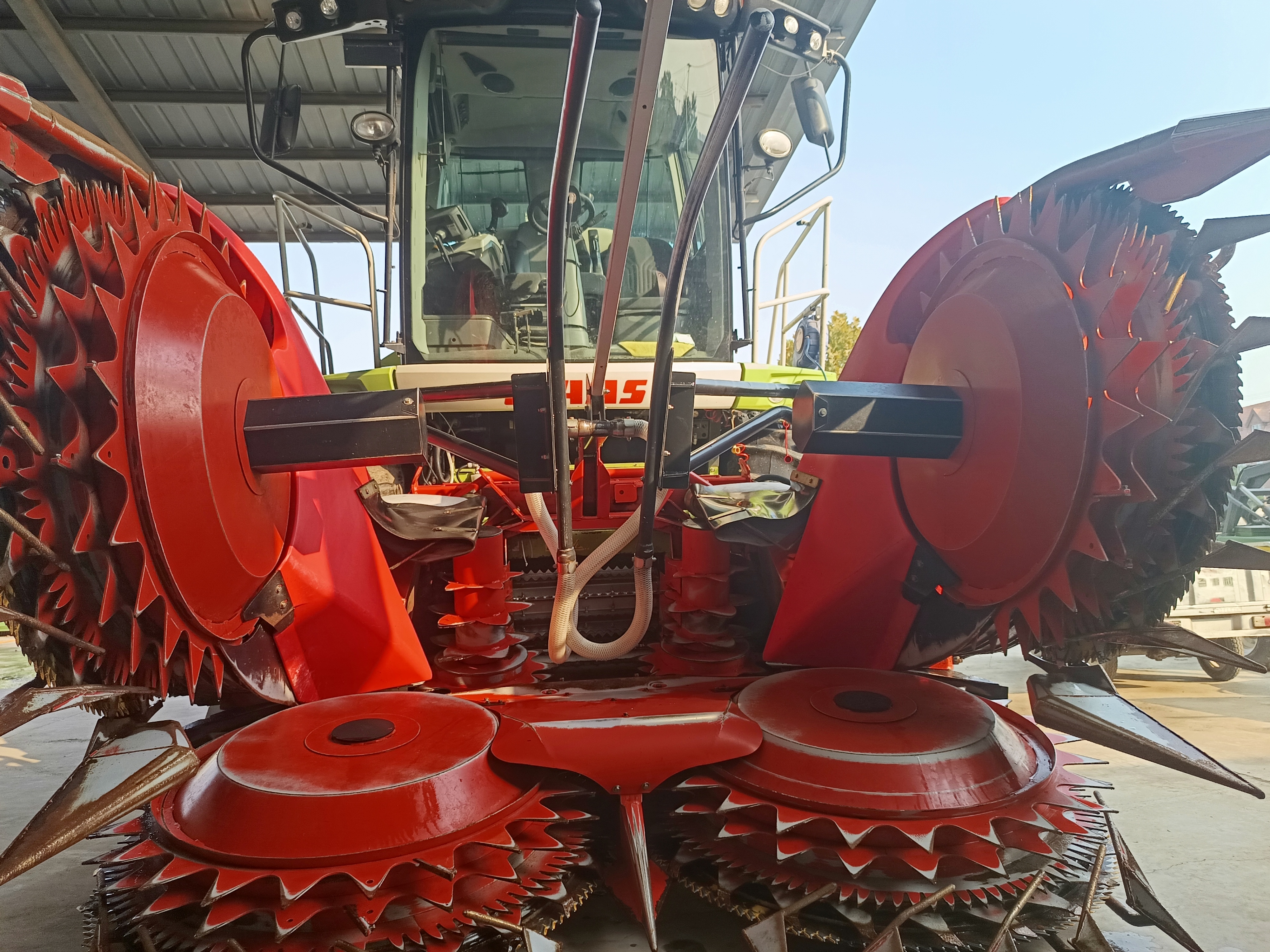 出售闲置克拉斯class950青贮机青储机(图2)