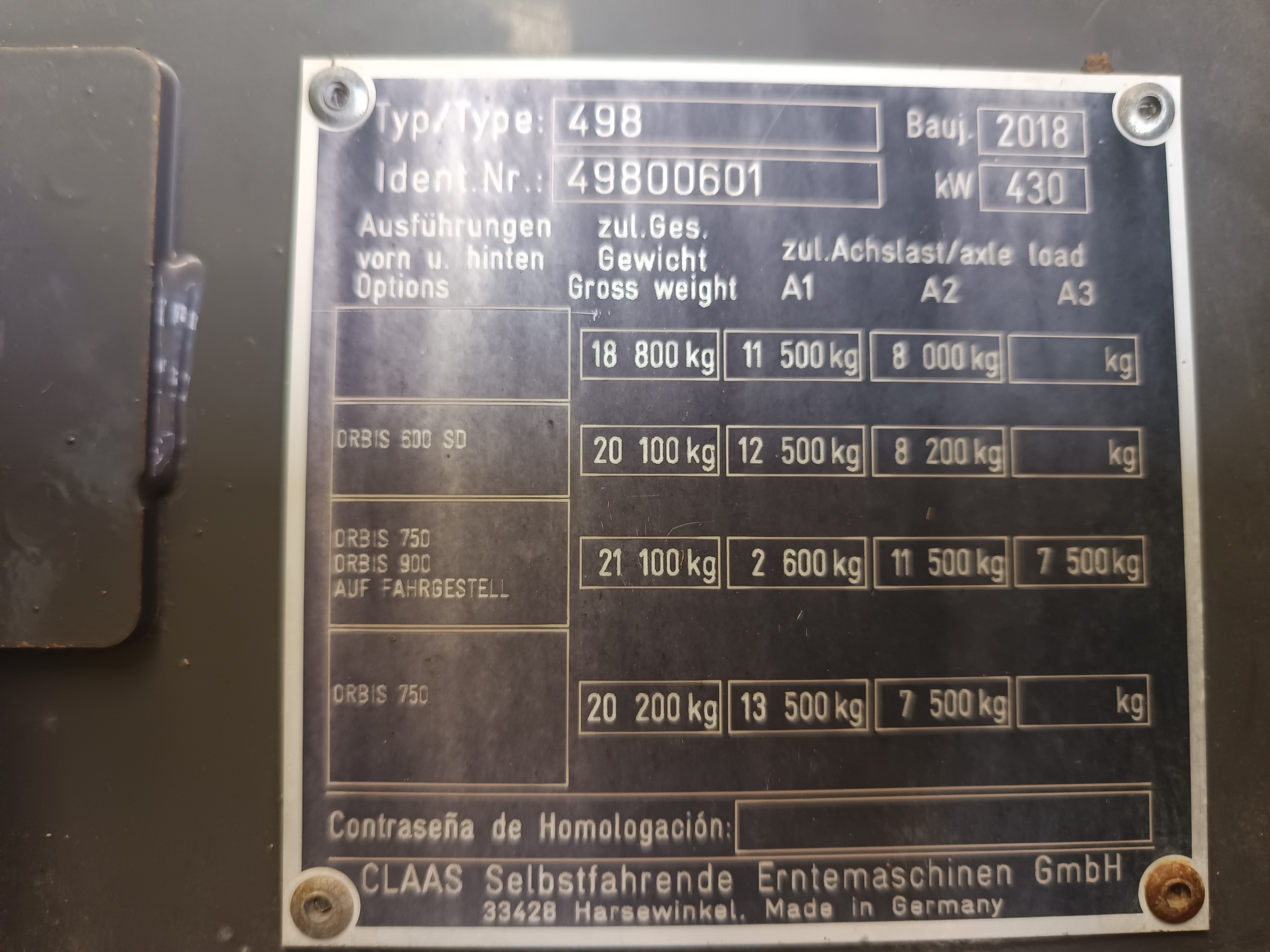 出售闲置克拉斯class950青贮机青储机(图4)