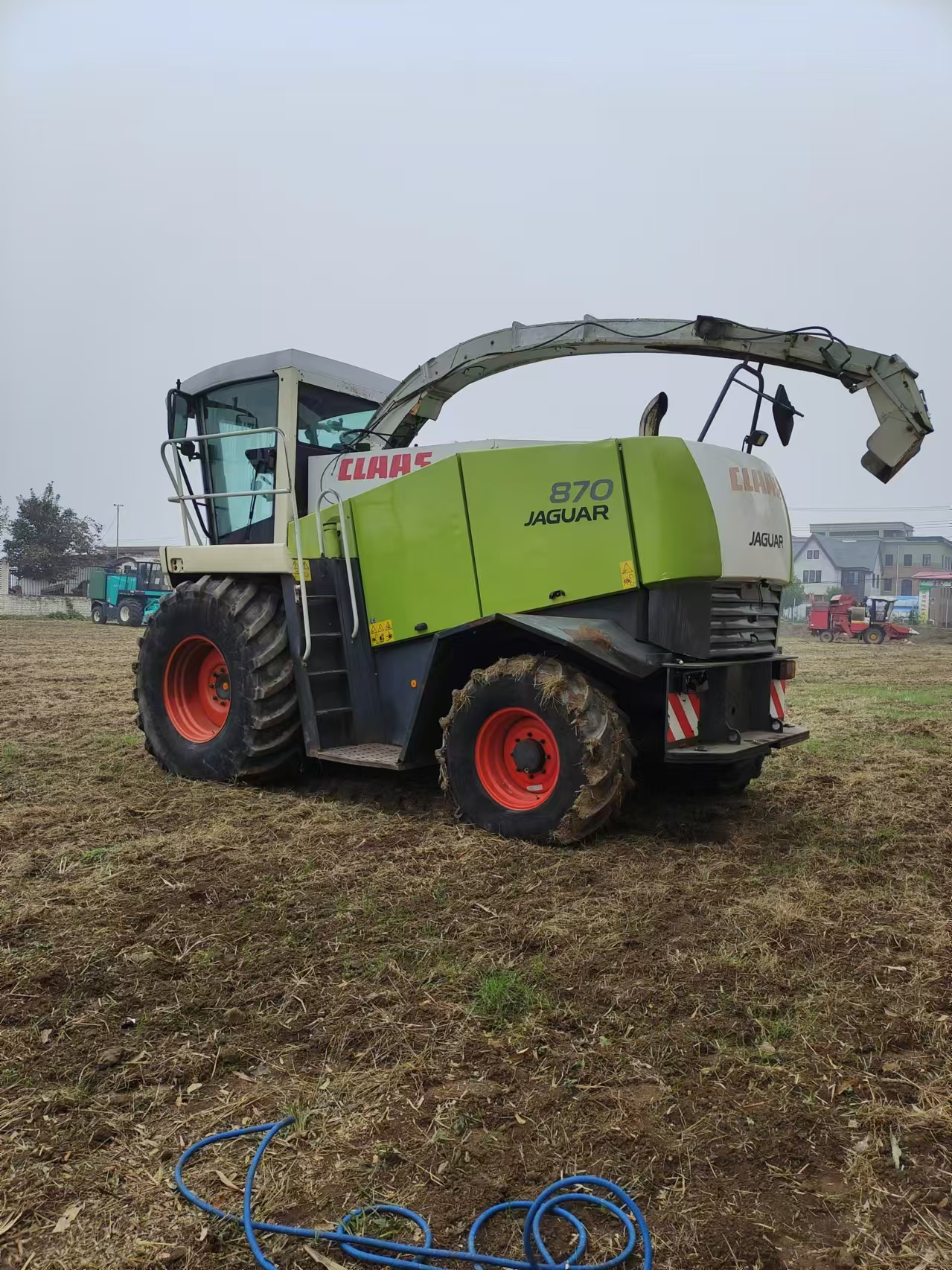 转让05年克拉斯class870青贮机青储机主机